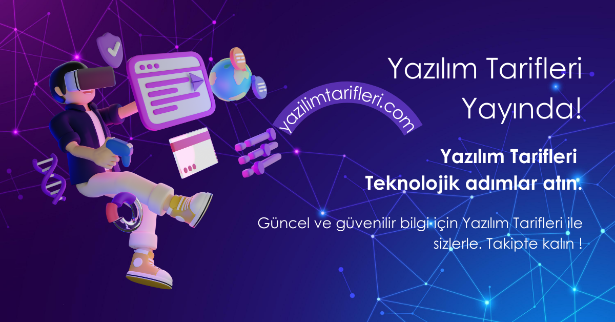 Yazılım Tarifleri Yayın hayatına başladı.
